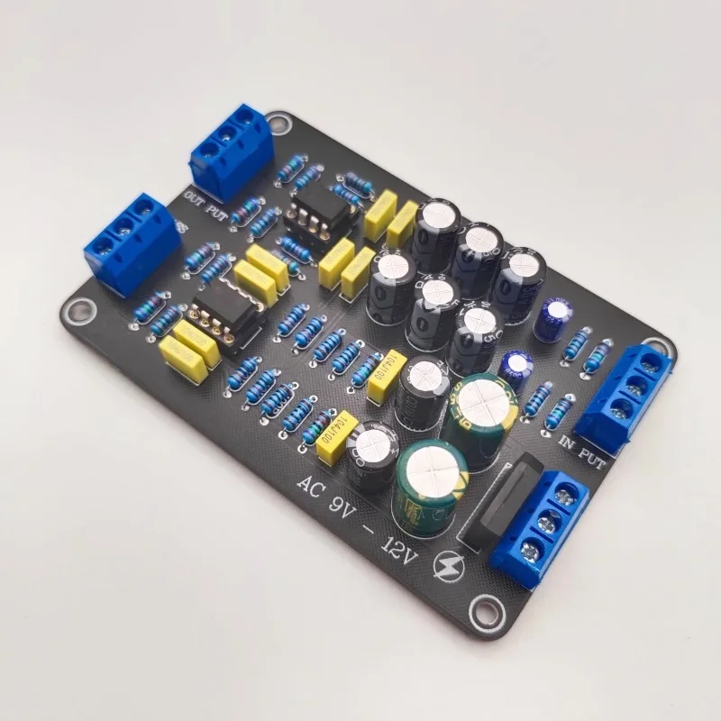 1PCS 160Hz 2 Way Electronic Active Crossover NE5532 Preamp Linkwitz Riley Filter Frequency Divider Module Board DIY