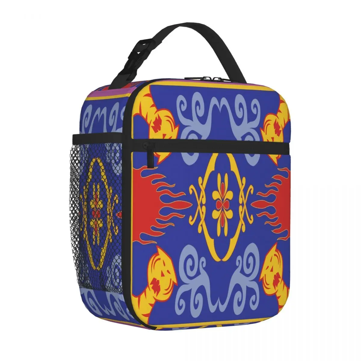 Bolsa de Almuerzo de Neopreno con Textura Mágica 82 de Aladdin - 1992, para Estudiantes, Bolsa de Mano para Refrigerios y Fitness, en Oferta