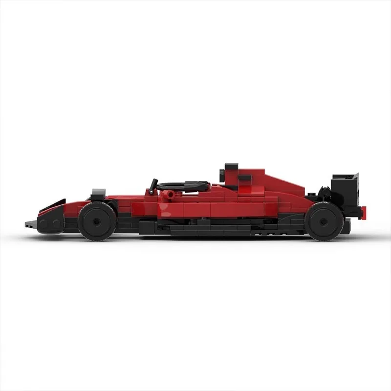 F1 MOC-176586ทางเทคนิคของ Moc โมเดลรถยนต์สร้างทีม SF-24สูตร1ชุดสร้างตึกสำหรับแข่ง kado ulang tahun ของเล่นเด็ก