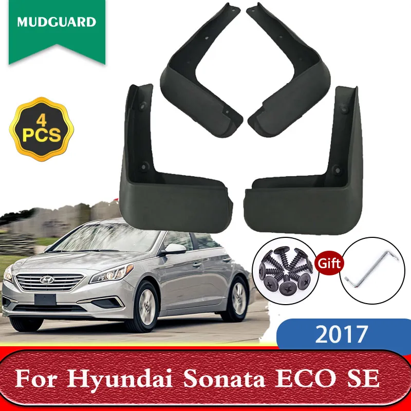 

4PCS Mudguards For Hyundai Sonata ECO SE 2017 LF Car Accessories Mudflaps Splash Guards Mud Flaps Front Rear Wheel Fender Parts