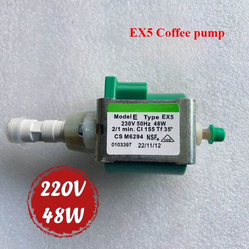 Italy  EX5 electromagnetic pump cleaning machine water pump coffee machine water pump accessories medical 220V 48W