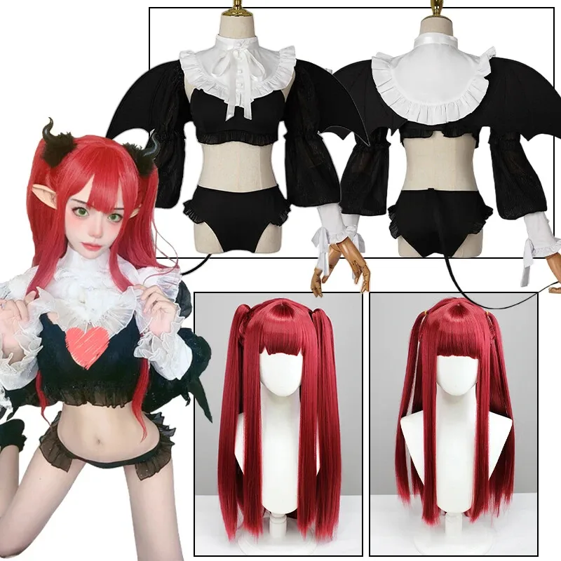 

Fulujiacos Rizu Kyun Cosplay Anime Kitagawa Marin Cosplay Costume wig