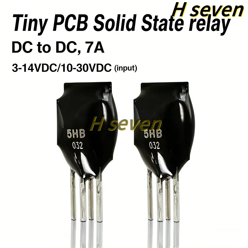 1-5pcs/lot SDD-5HB mini Ultra Compact DC Communication Solid State Relay 7A 3-14VDC/10-30VDC