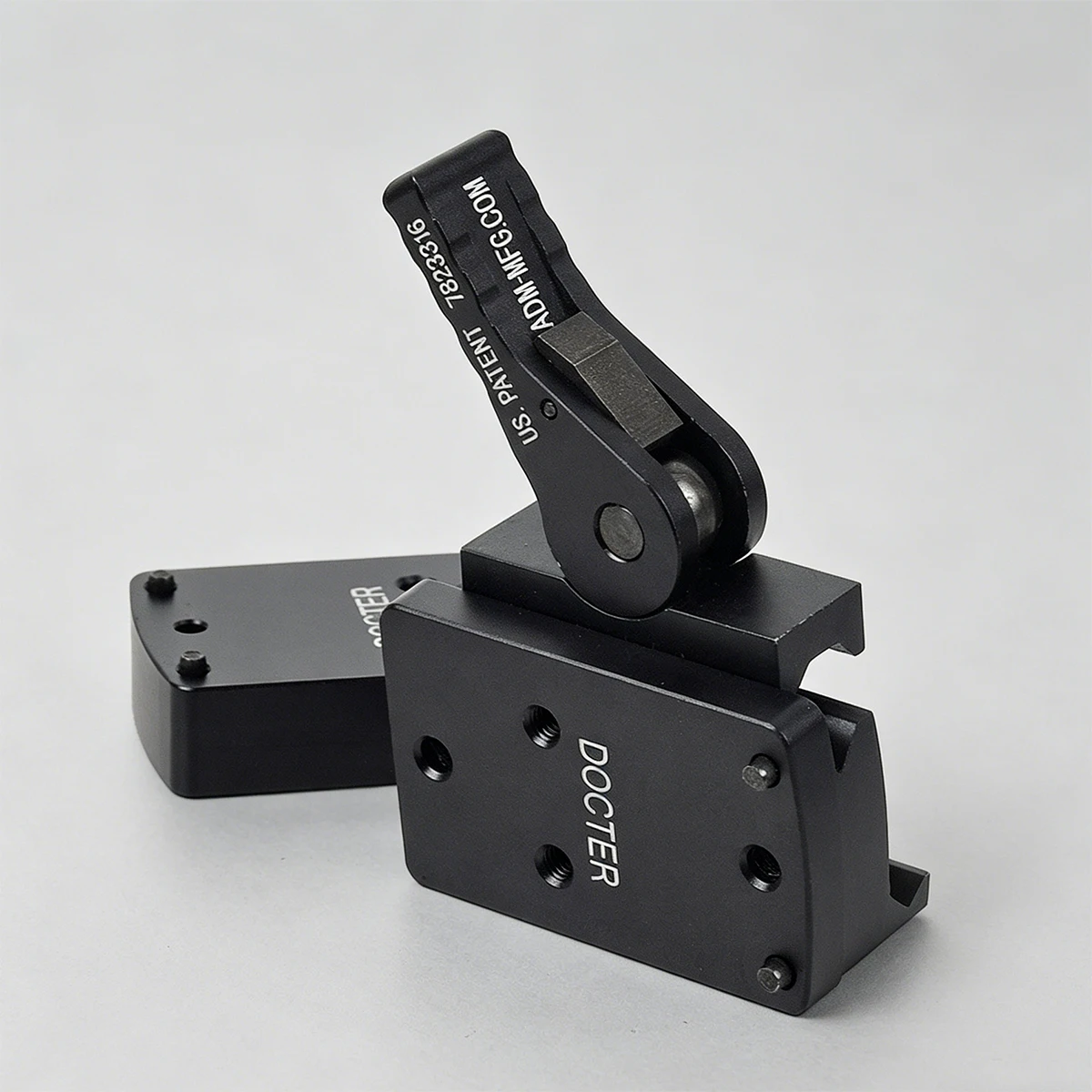 Tactical RM Mini Red Dot Sight Scope Mount With QD Auto Lock Riser Plate Fit 20mm Weaver Picatinny Rail Rifle For Hunting view 6