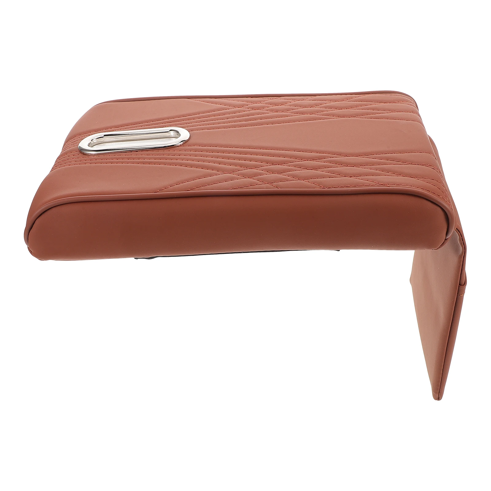

Car Armrest Box Mat Storage Tissue Dispenser Cover Cushion Container Red Large Angel Pattern Height Increase