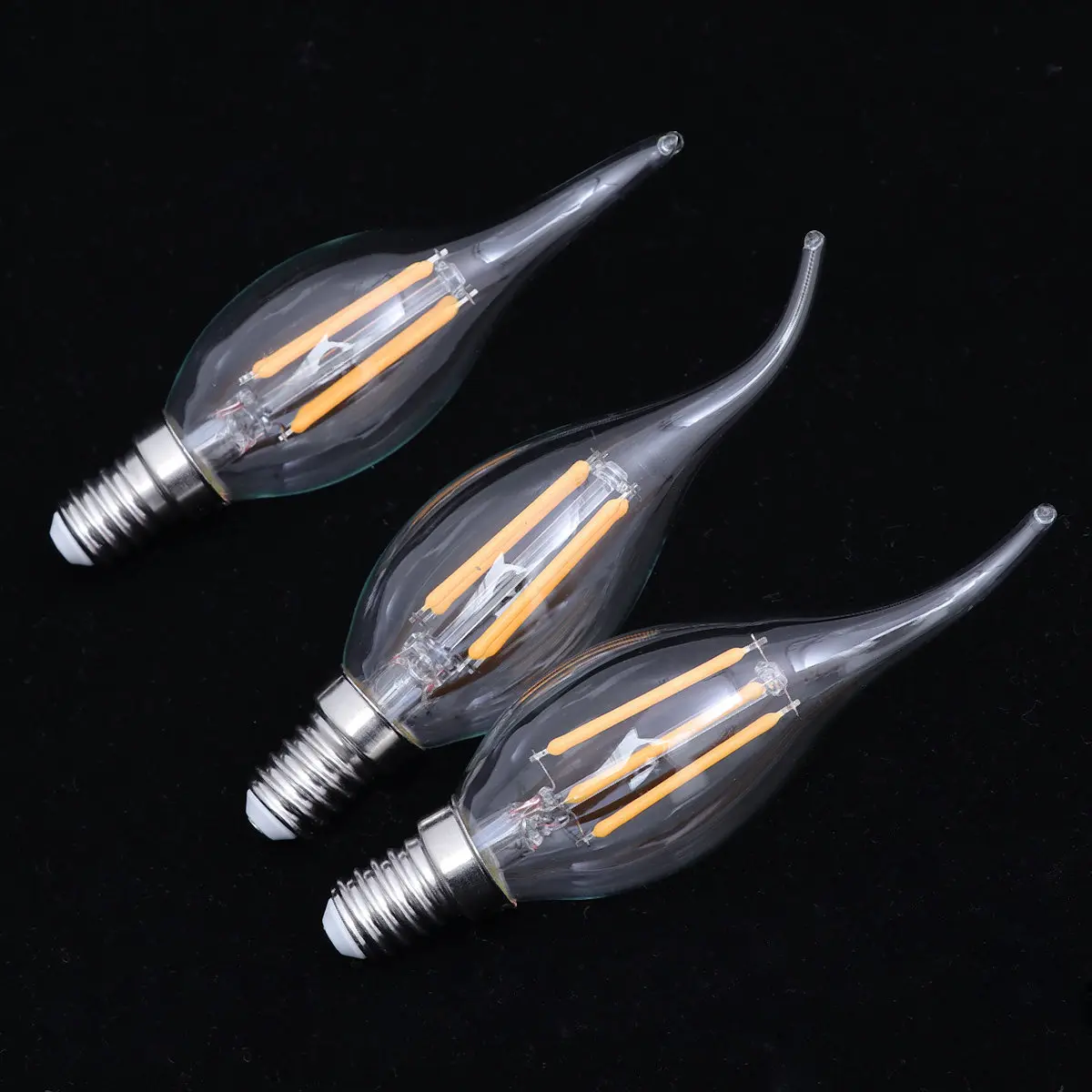 3Pcs 4W E14 Edison …