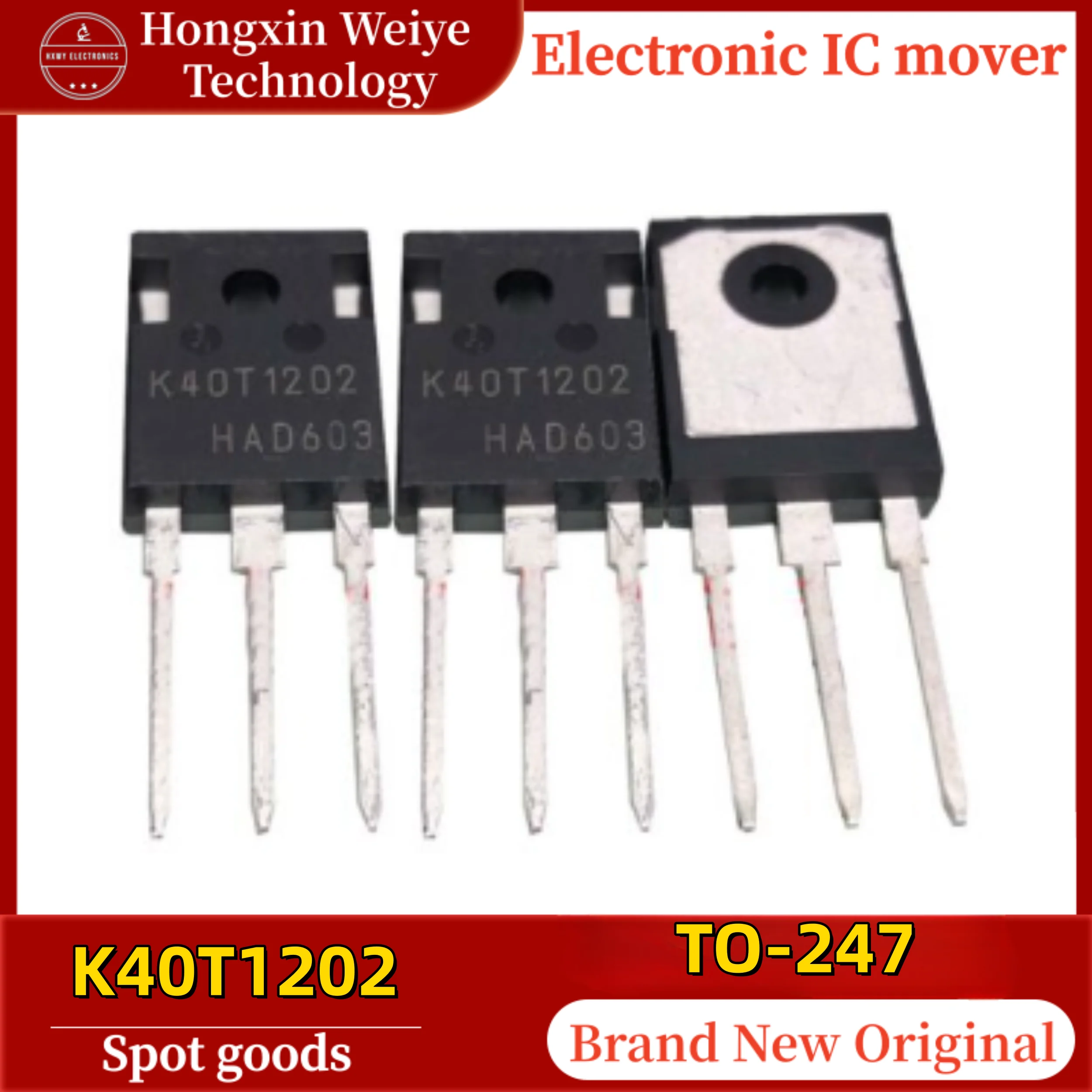 

(10/30 pieces) K40T1202 K40T12 TO-247 IGBT Power Transistor IC 100% Original In Stock Fast Shipping