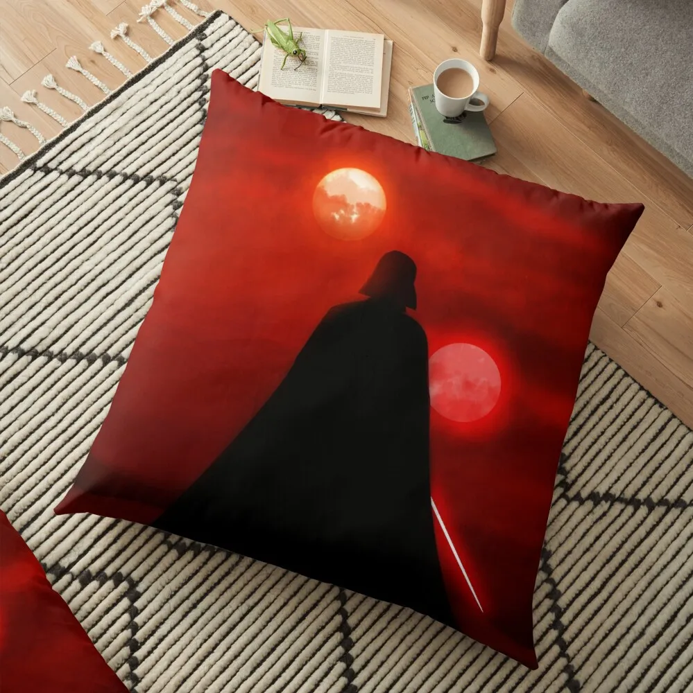 

Vader Tatooine Binary Sunset Floor Pillow Cushions Cover