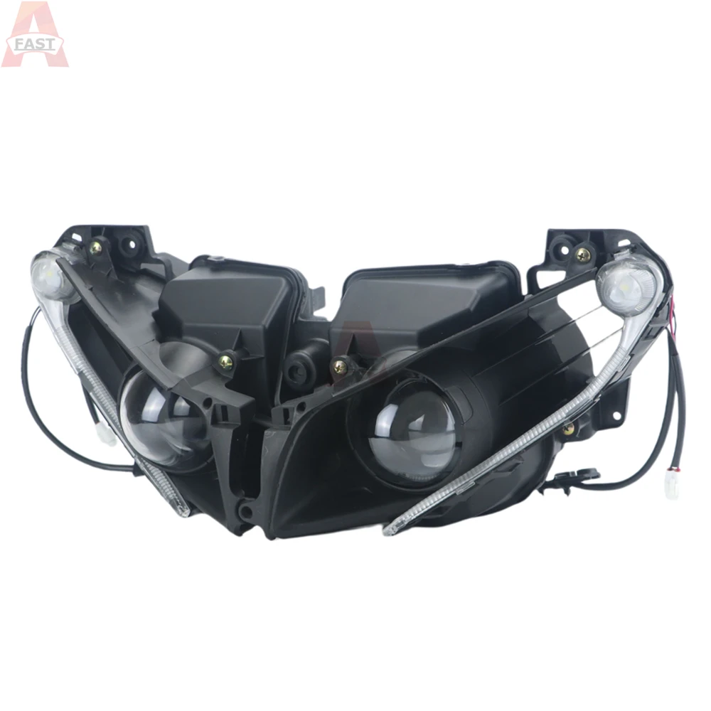 Motorcycle Front Headlamp Headlight Assembly for Yamaha YZF R1 2012 2013 2014 YZF-R1 Motorcycle Accessories Head Light Lamp