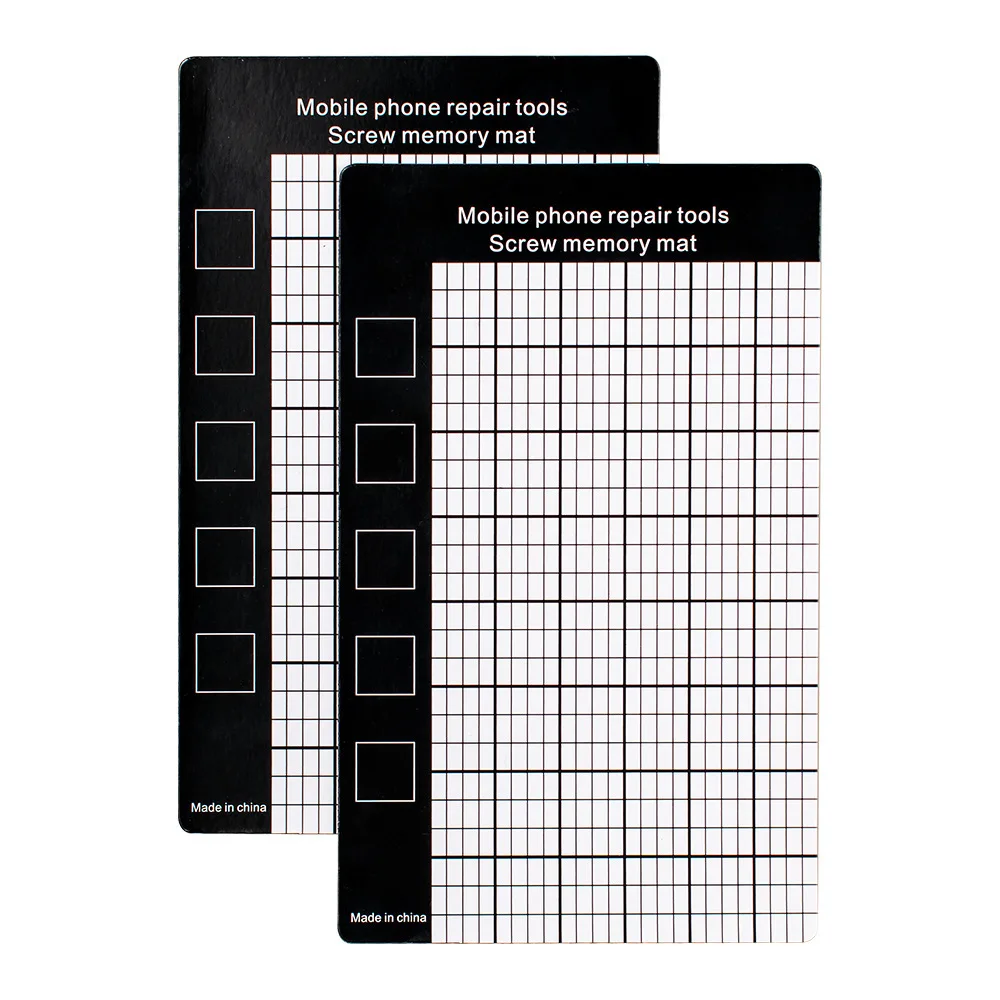 Magnetic Screw Mat Memory Chart Work Pad Working Memory Pad For Little Small Screws Holds Mobile Phone Repair Tool 145×90mm