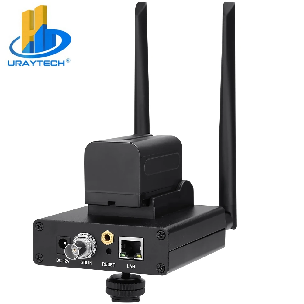 HEVC H.265 H.264 SDI To IP Srt Rtsp Rtmp Rtmps Ive Streaming Audio Video Encoder Support WiFi Battery