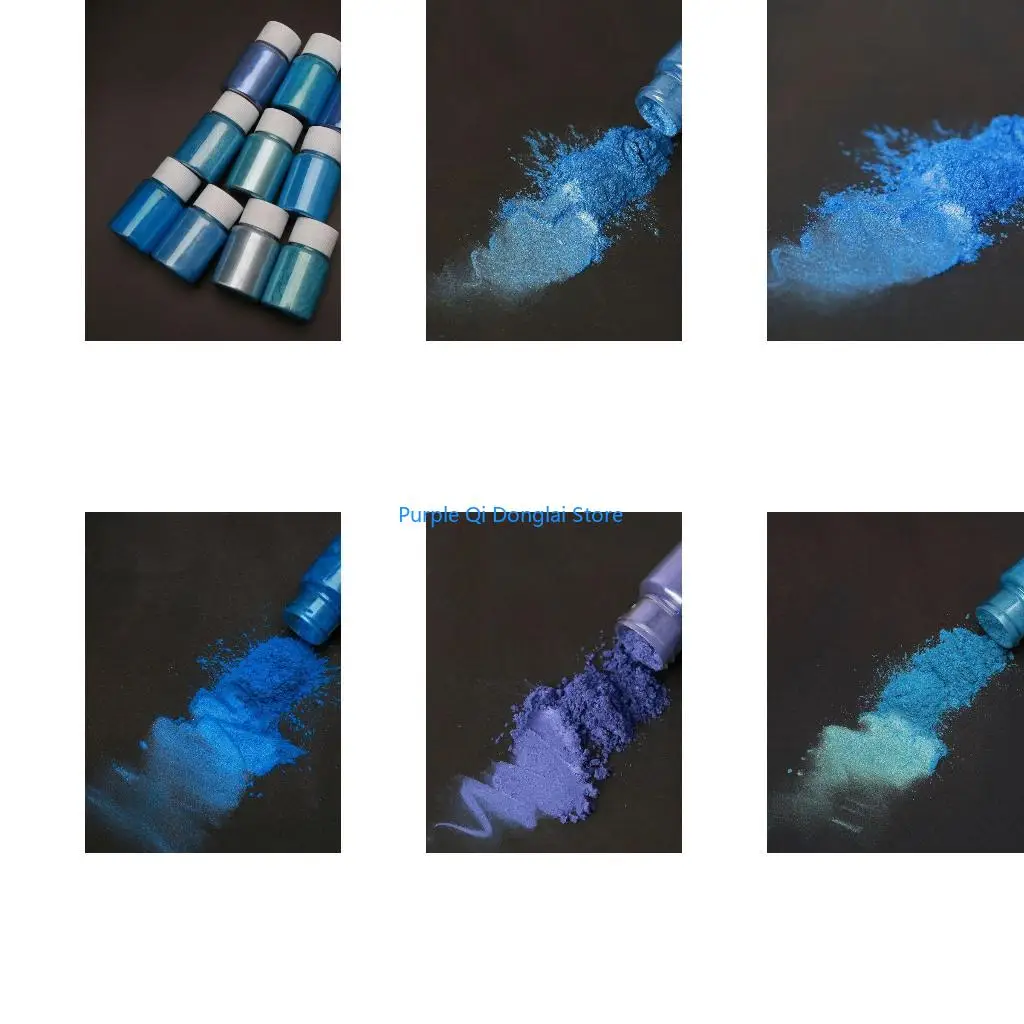 L21E Pigment Powder 10 Color Shift Mica Powder for Epoxy Resin for Jewelry Making