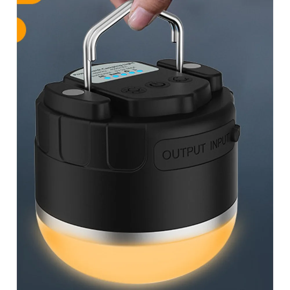 Magnetic lighting, waterproof outdoor camping multifunctional USB charging tent light, LED emergency light_voghion.com