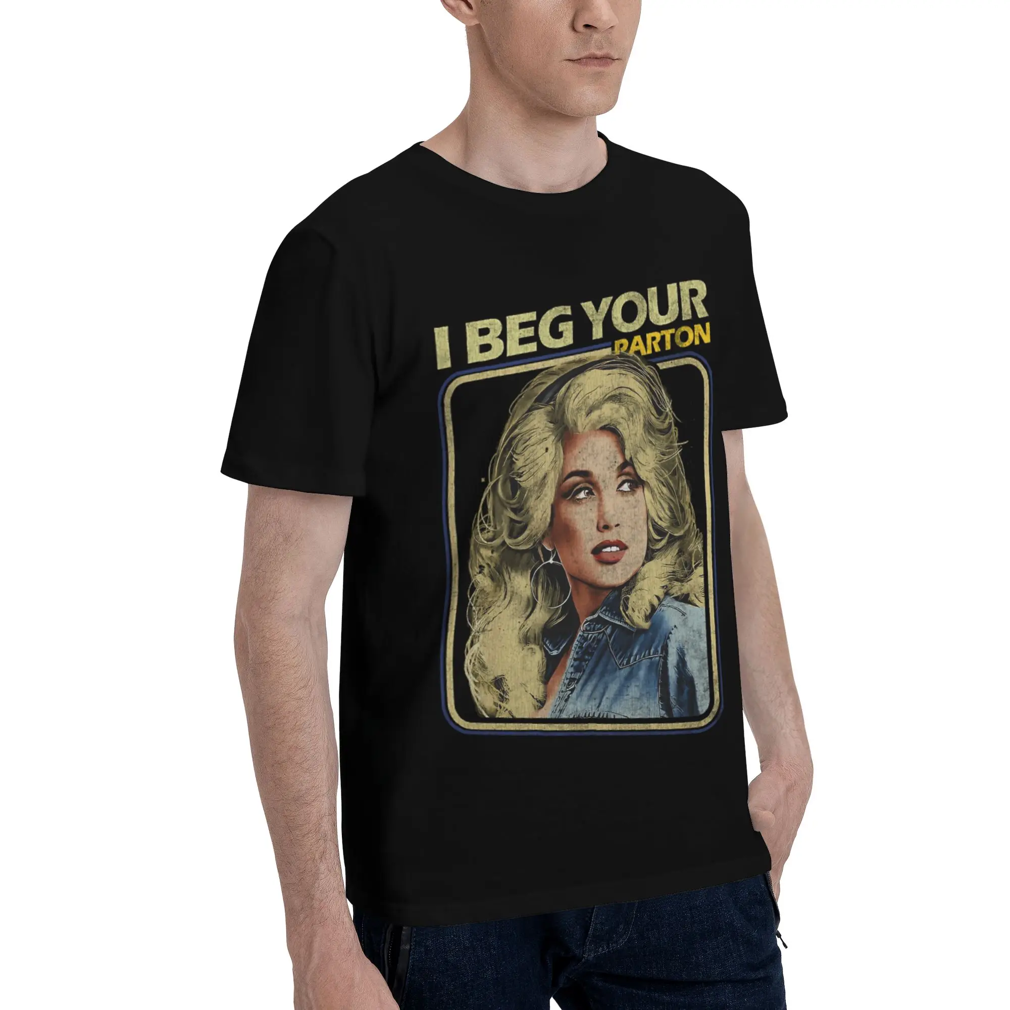 Men Women RIP Dolly Parton T Shirt Pure Cotton Graphic Printing T-Shirt  Top Clothing