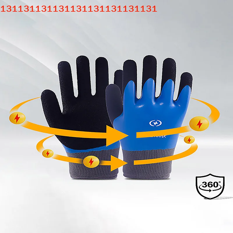 Non-Slip Professional Electrician Gloves, Insulated with Anti-Electricity Protection for Safety