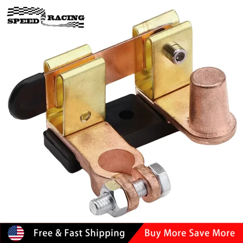 

Латунный аккумуляторный изолятор, отключение питания, уничтожение для автомобиля, автофургона, авто для аккумулятора 12-24 В, желтый