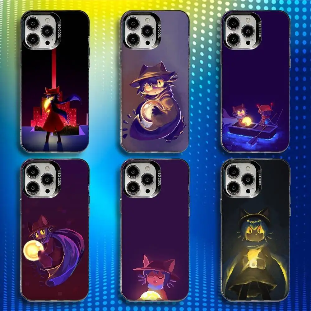 

Game O-One Shot N-Niko Phone Case For iPhone 16,15,14,13,12,11,Mini,Pro,SE,MAX White Matte Shockproof Cover