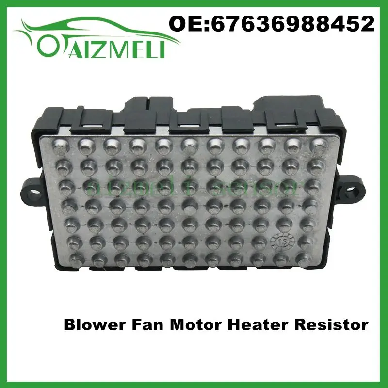 

67636988452 Blower Fan Motor Heater Resistor Replacement For BMW 525 528 530 535 545 550 645 650 5 Series 6 E60 Auto Parts