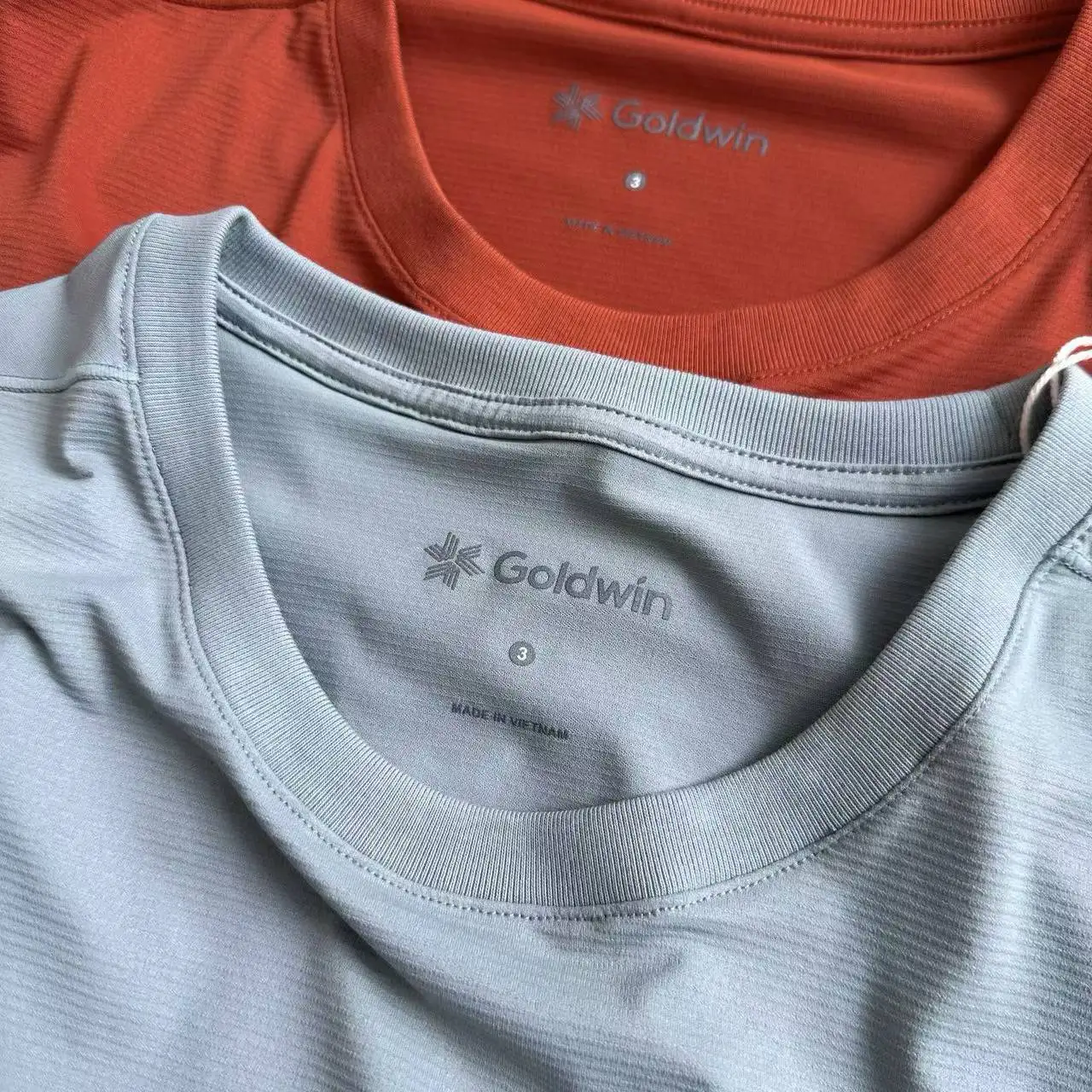Thin Goldwin Long Sleeve Print Size Tag T Shirt Japan Men Women High Quality Quick Dry Sports Fitness T-shirt Tops with Dust Bag