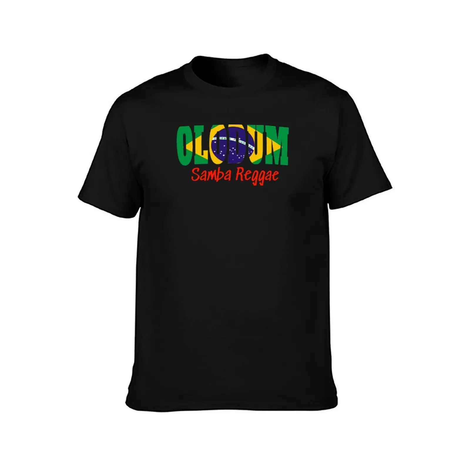 Olodum - Samba Reggae, samba requebra T-Shirt Industrial Work Tee Shirt T-Shirt