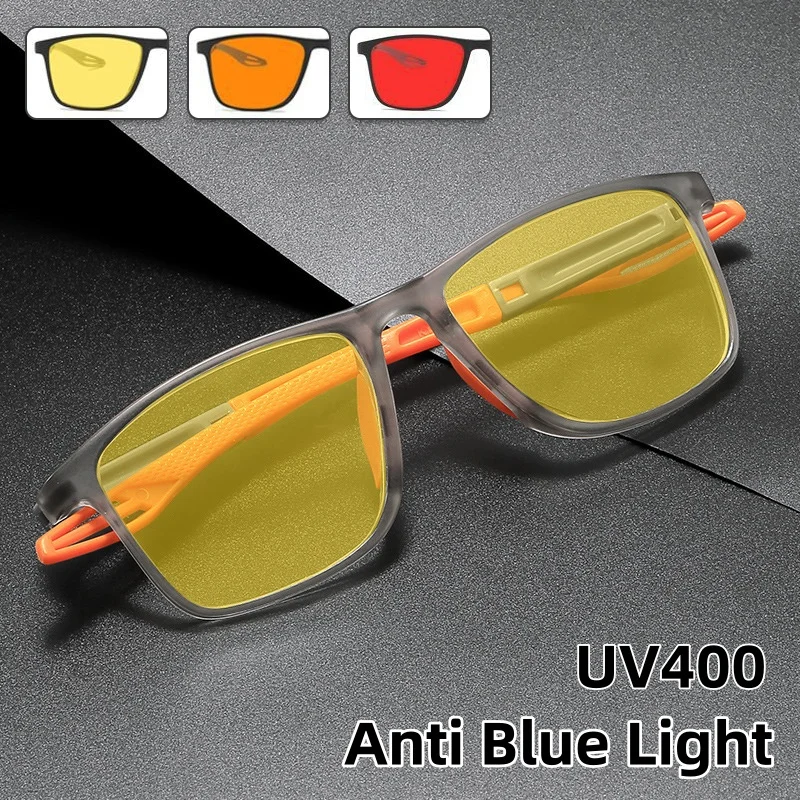 

Ultra-Lightweight Night Vision Anti-blue Light Glasses Outdoor Sports Sunglasses UV400 Gaming-Specific Protective Eyewear