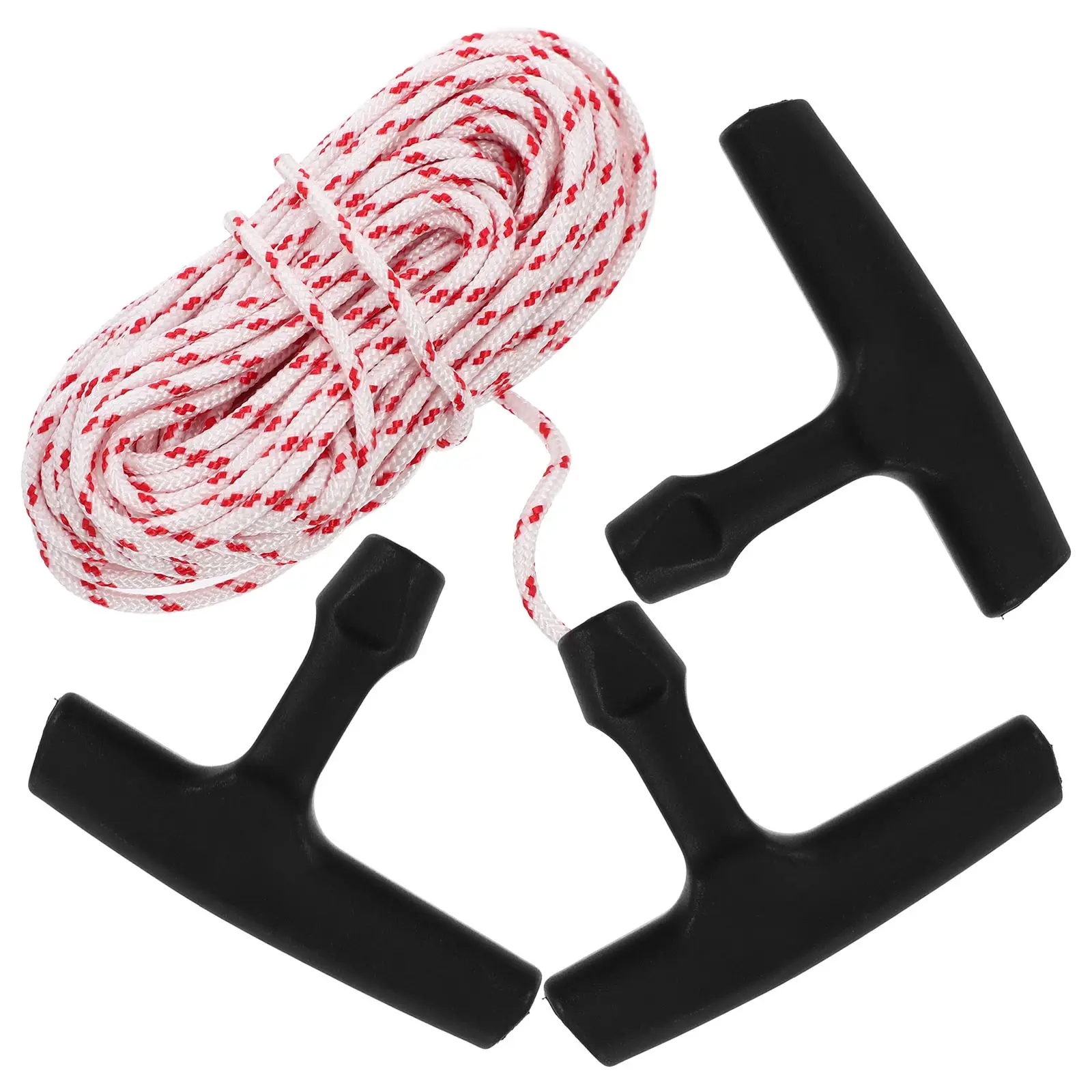 

2Pcs Durable Emergency Pull Cord Garage Door Handle Attic Ladder Starter Cable Hardware Cabinet Rope Pull Down