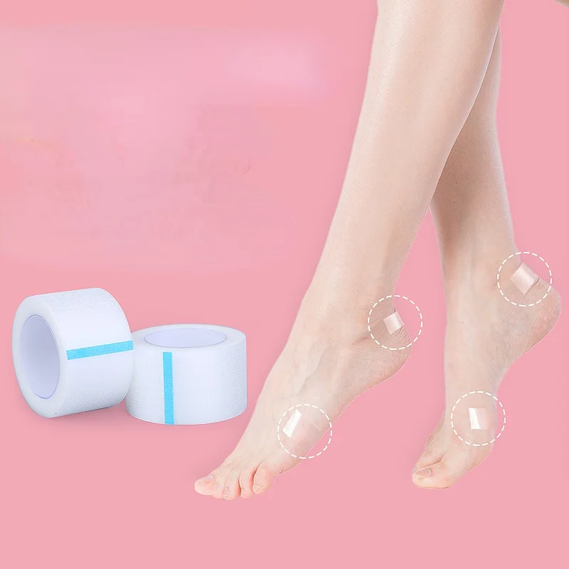 1 Roll Invisible Anti-wear Tape Bandage Skin Plaster Foot Heel Dressing Tape Protective Sticker Self-Adhesive Waterproof Patch