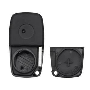 Keyyou-Flip Remote Folding Car Shell Case Key, replacement for Fiat Punto, Ducato, Iveco, Styl, Panda, Doblo, Bravo, 2, 3 Button 8 Main Sales Botao Air Conditioning Stilo - №7