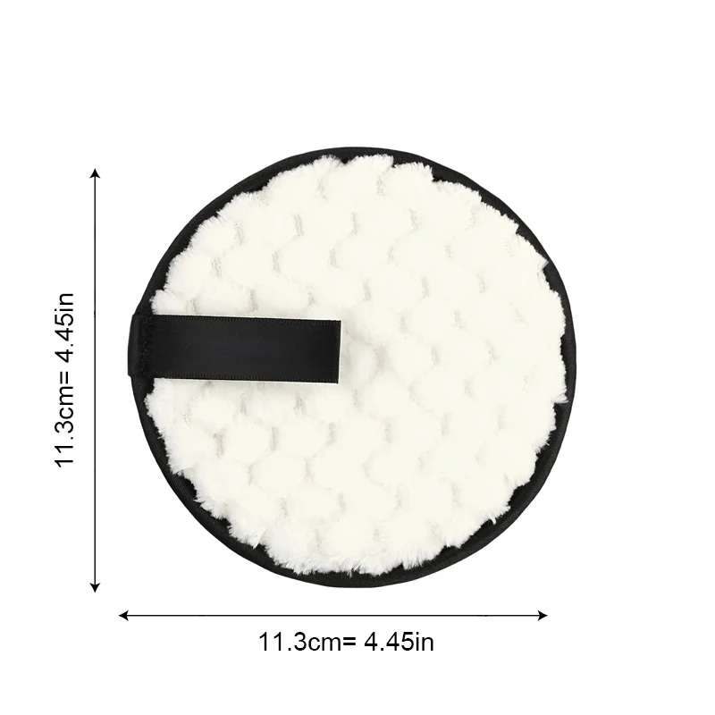 1/3pc 再利用可能なコットンパッドメイク落としパッドメイクアップワイプクロス洗えるコットン授乳パッドスキンケアツールスキンクリーニング