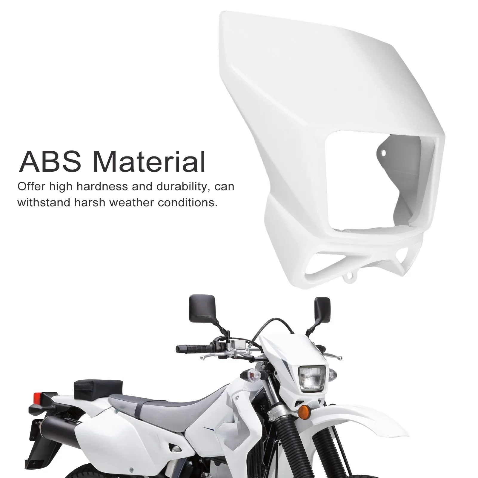 headlight-shroud-surround-51811-29f50-019-high-hardness-stylish-look-replacement-for-dr-z400s-dr-z400sm-dr200s-drs650e