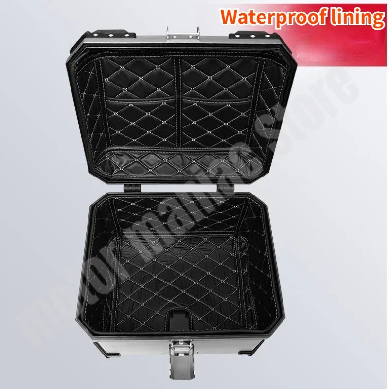 45L Trunk for Cub CC110 Universal Motorcycle Helmet Storage Box Non Aluminum Alloy Modification Toolbox 비알루미늄합금 재질