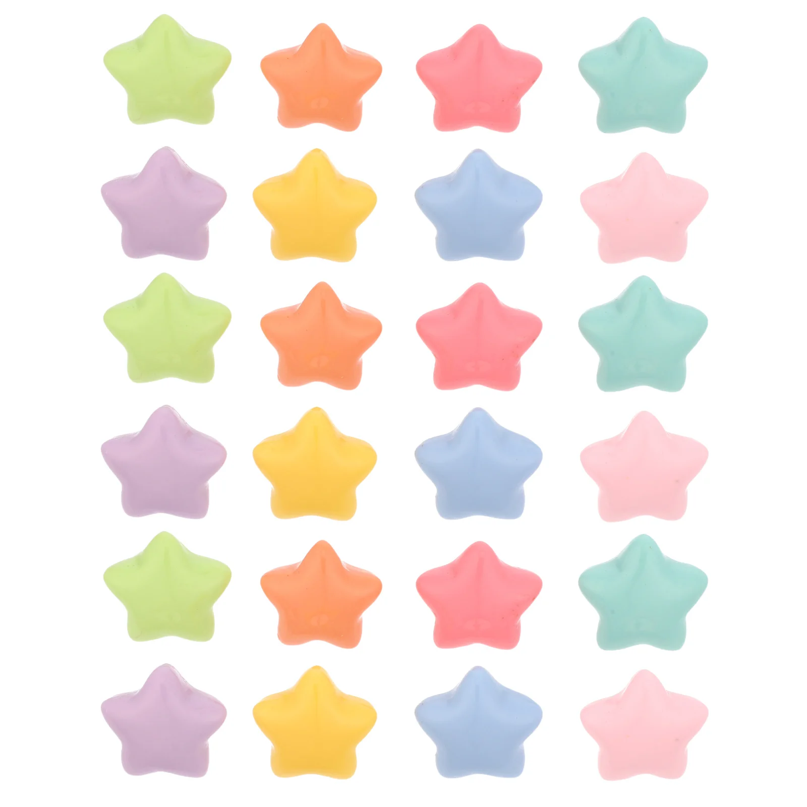 30 قطعة على شكل نجمة Thumbtacks نابضة بالحياة الراتنج شقة رئيس دفع دبابيس ل لوحة الإعلانات خريطة الأظافر ديكورات جدرانية معلقة