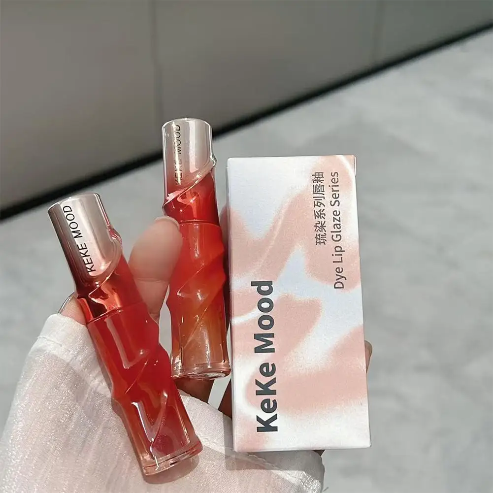 Crystal Nude Grey Glossy Lip Stain Mirror Water Hydraterende Transparante Crystal Shimmer Lip Stain Plumping Lipgloss Cosmetica