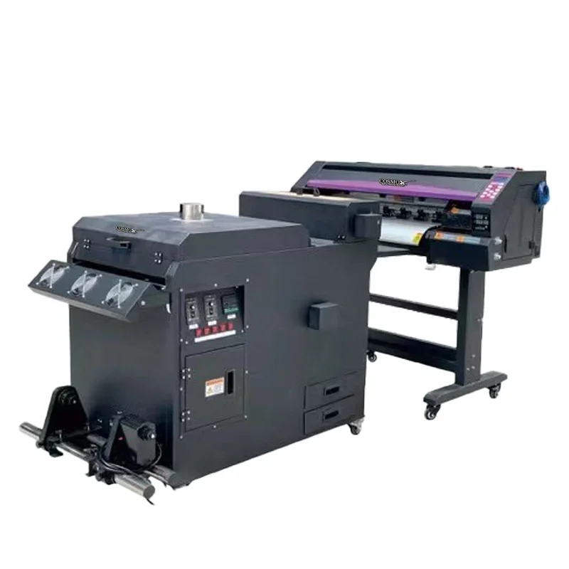 Senior A2 size 4720 double printheads digital roll to roll DTF inkjet printer 60cm for cotton towel printing