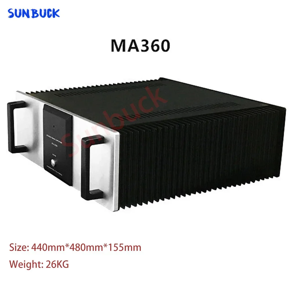 Sunbuck refer to Canary MA360 Power Amplifier 500W 2.0 channel high power Class A and B hifi Rear Amplifier Audio