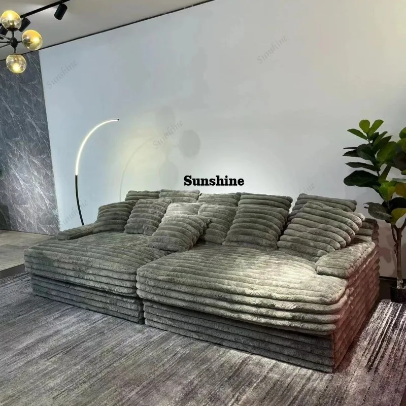 Puff European Vacuum Compressed Sofa Minimalist Nordic Modern Living Room Sofas Lounge 2 Seater Woonkamerbanken Home Furniture - Image 4