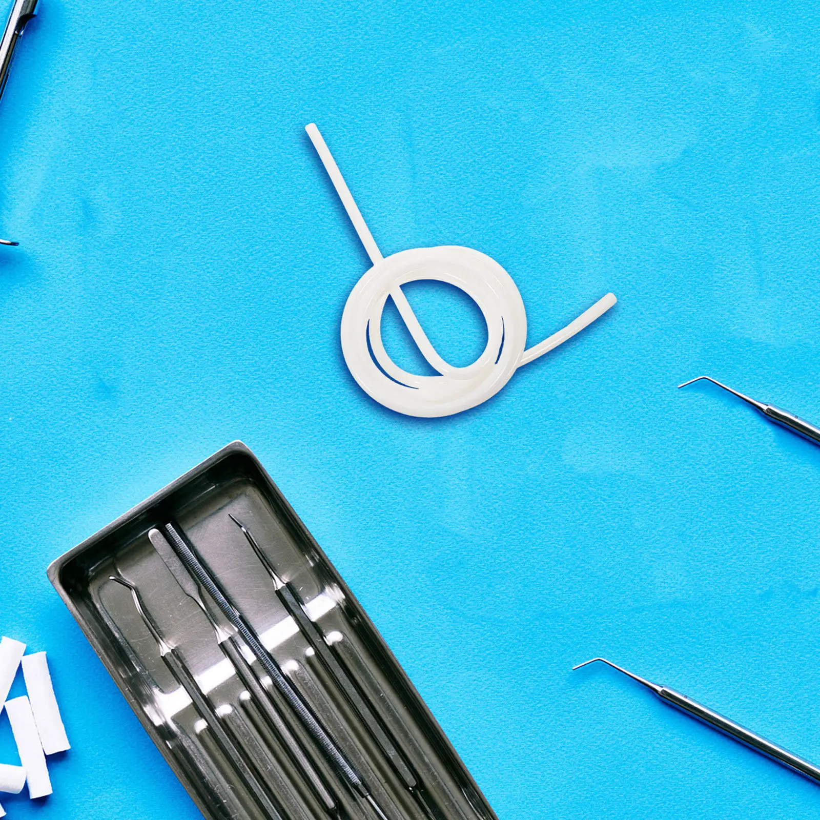 

2Pcs Dental Floss Water Tube Replacement Hose for Water Flosser Oral Irrigators Wp100 Wp660 Tough Wear Resistant Travel Friendly