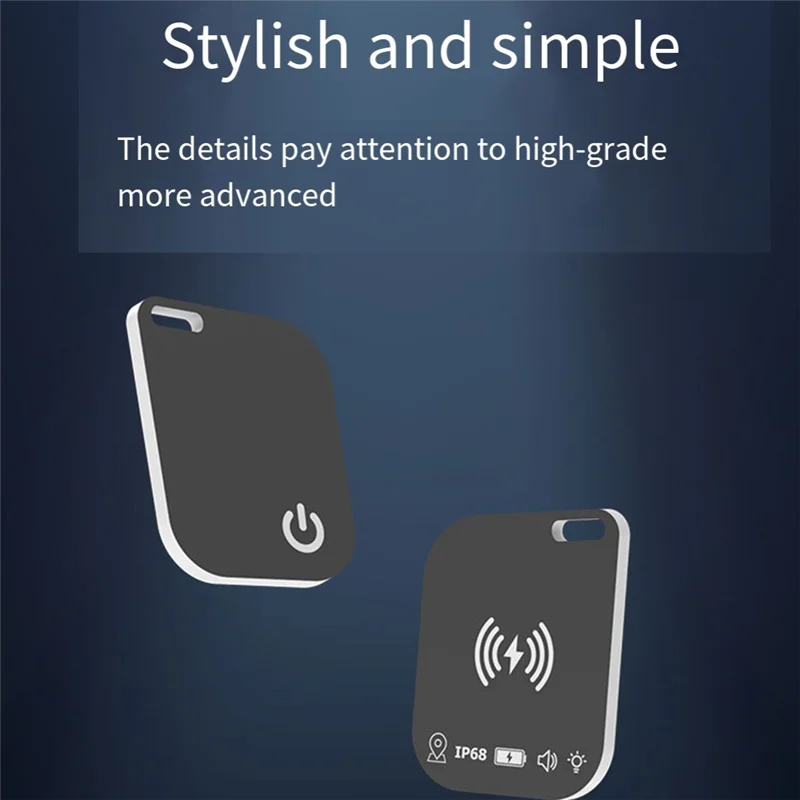 ABJF-Wireless Charging Smart Tag Wallet Tracker для чемодана, сумки, IPX68, водонепроницаемый трекер