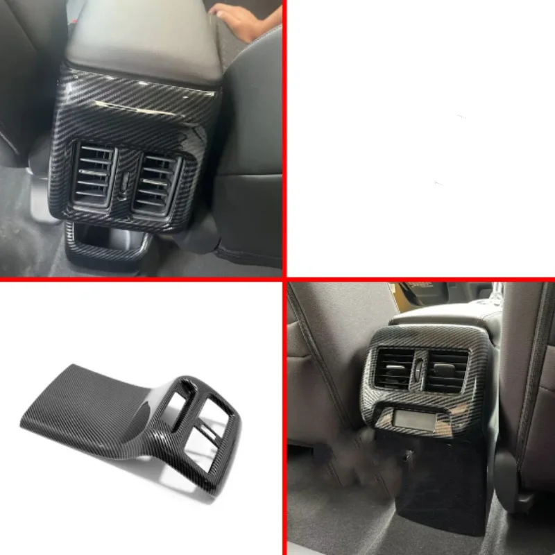 

Interior Accessories Car Styling For Honda ZR-V ZRV 2022-2023 Rear Air Conditonnal Vent Cover Trim AC Outlet Panel Decoration