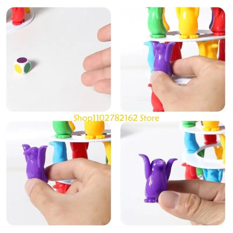 547B Party Family Game for Kids Balance Play Set Tower Stacking Game Build Block