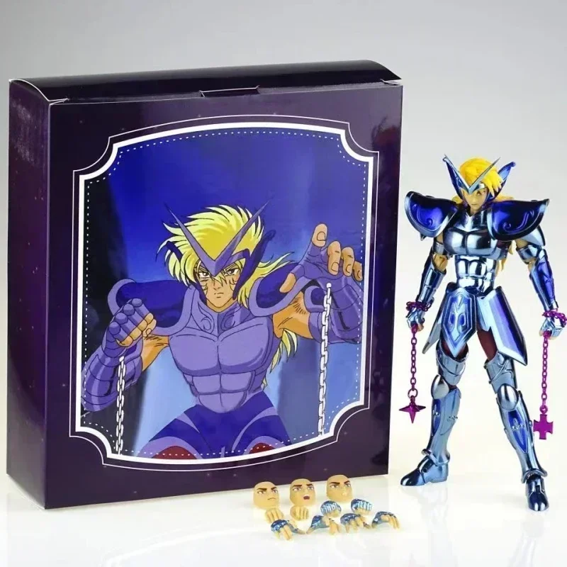 In Stock Knights of The Zodiac Cs Model Saint Seiya Myth Cloth Ex Andromeda Shun'S Master Silver Cepheus Albiore Action Figure