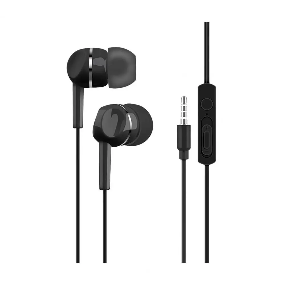 Earphone with Hifi Speakers Premium Wired Headset High-quality In-ear Stereo Earbuds with Noise-cancelling for Sound for Mobile