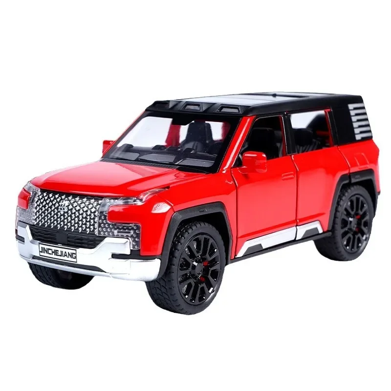 1:32 BYD Look UPAT U8 SUV Alloy Die Cast Toy Car Model Sound and Light Pull Back Toy Collectibles Birthday gift