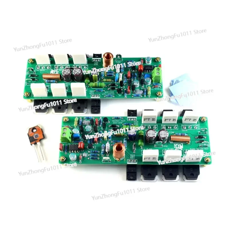 Newest LJM Clone QUAD707 Mono Dual KITS Dual Finished Board Upgrade Model Classic Post Stage Power Amplifier