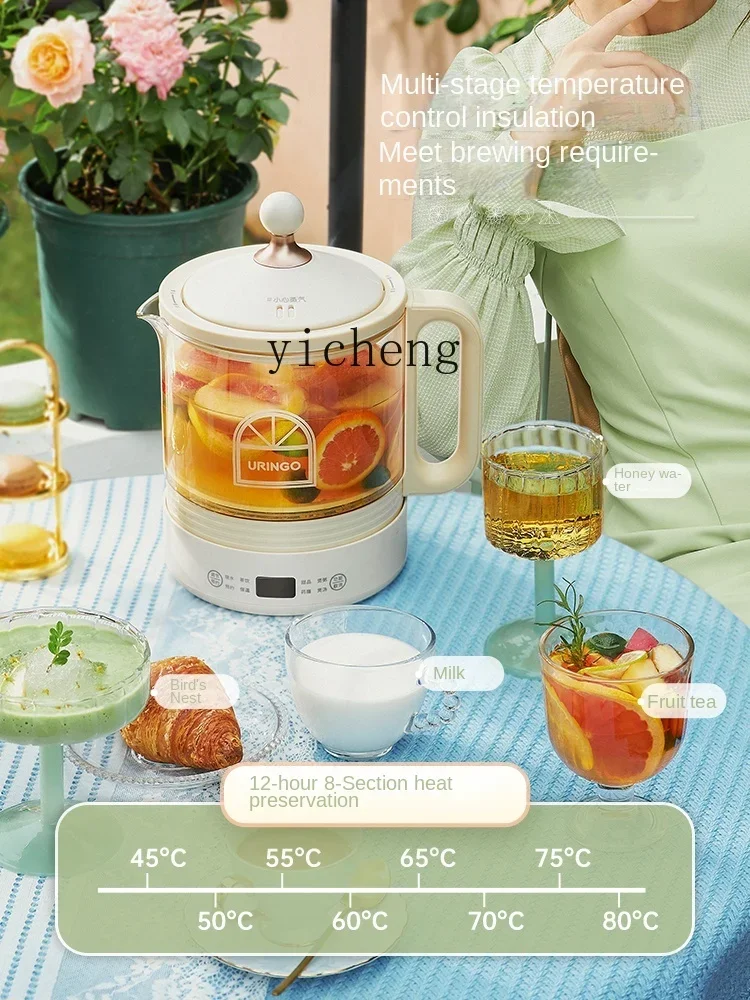 Health Pot Small Household Multi-Function Tea Kettle Automatic Glass Tea MakerC11