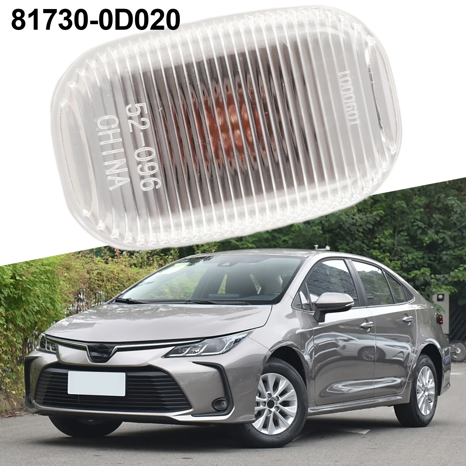 

For Corolla Wing Indicator Vehicle Repair Easy Installation High Universality Fitment Light For Yellow Voltage 12V