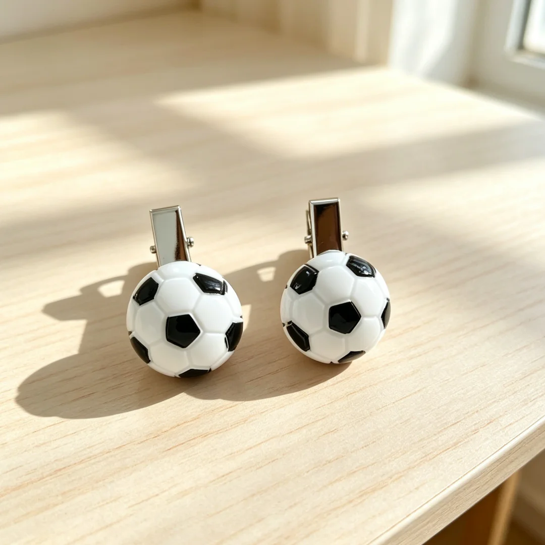 2/4/6Pcs Cute Cartoon Football - Jewelry Stores Watches ulasan dan harga