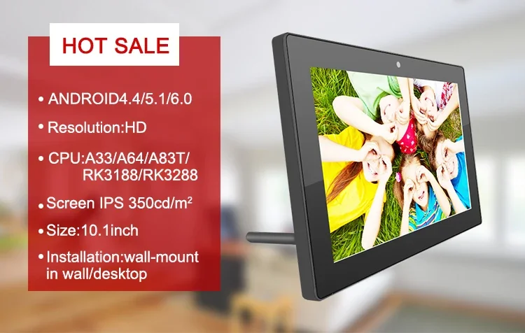 Smart Home Automation Systems 10.1 Inch Display Tablet