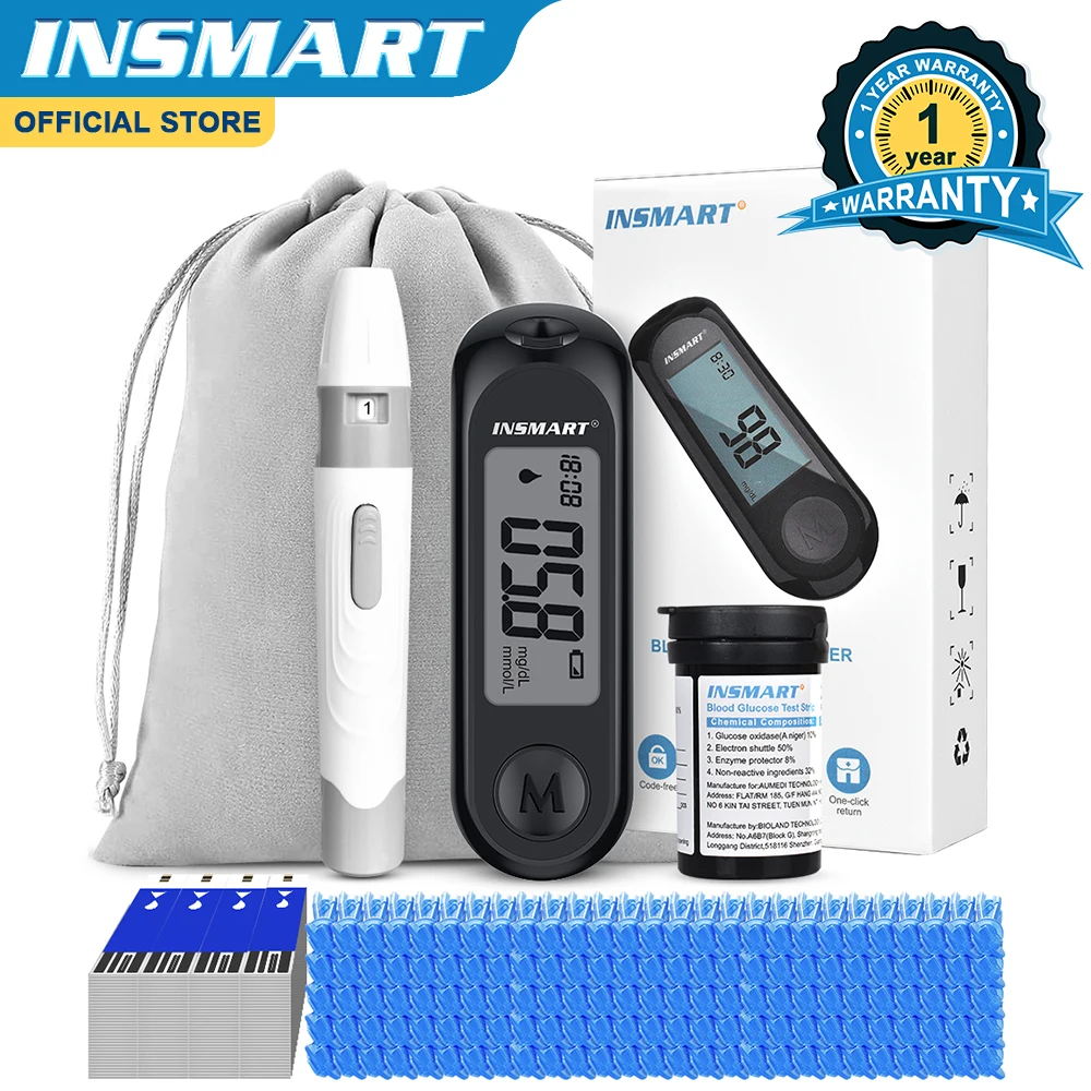 ¿Por qué el kit de medidor de glucosa INSMART es la mejor opción para el control diario de la diabetes?