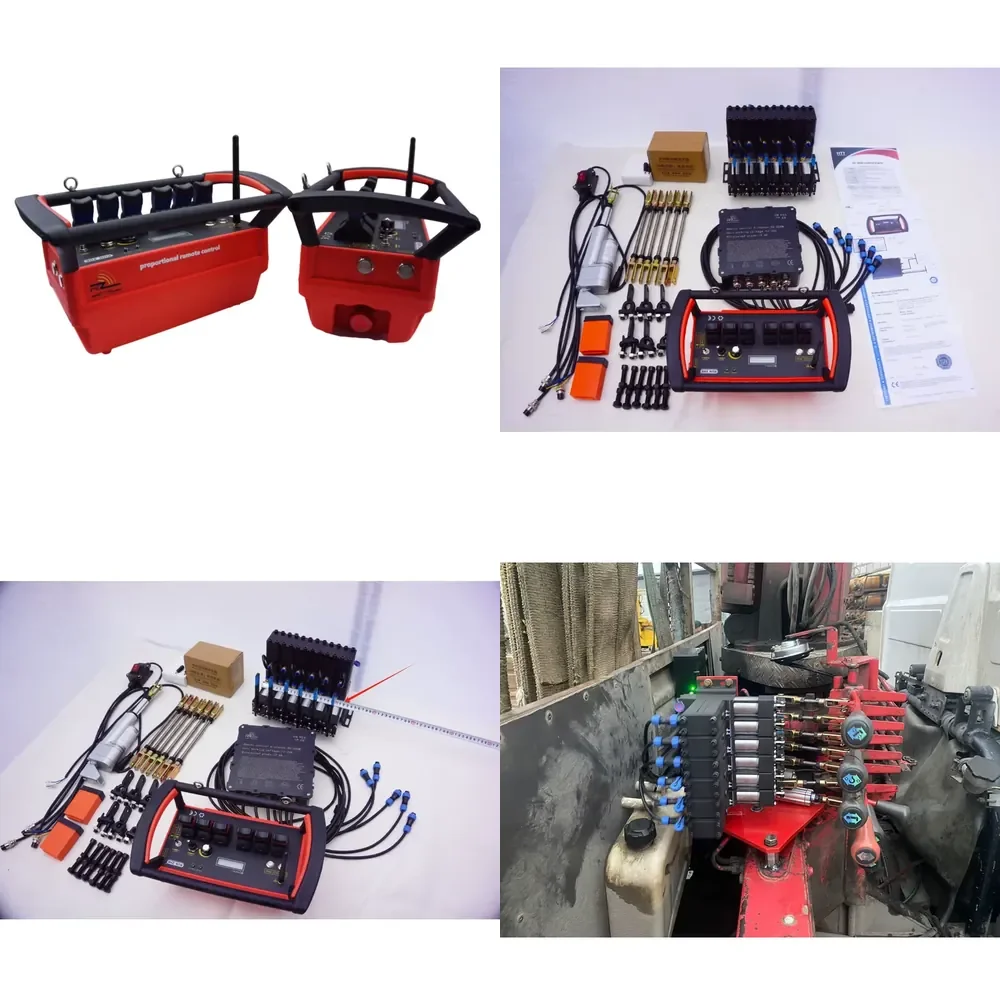 【Durable Practical Daria】 Runzhe 2026 New 6-Joint Wireless Proportional Remote Control Kit, Suitable for Truck Cranes,